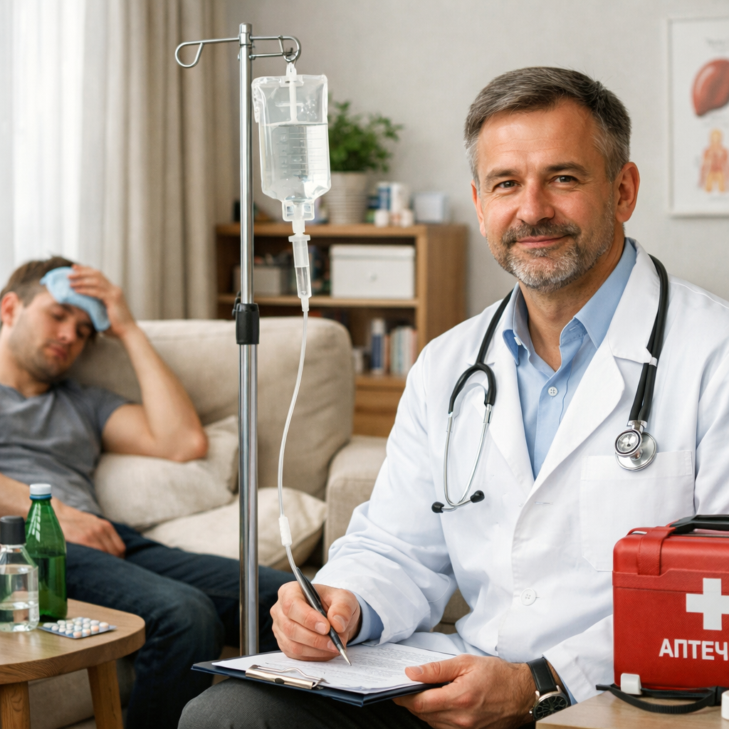 Как справиться с похмельем самостоятельно и когда нужна помощь врача